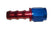 Aluminum Hose Straight Swivel Fitting #6 JIC to  3/8 Hose Barb