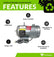 12GPM Portable Pump Motor - 1725RPM