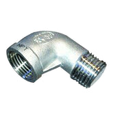 1/2" NPT Street Elbow 316SS