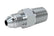 Steel 37 Degree Flared Tube Fitting Adapter for 1/4" Tube OD X 1/4" NPTF Male Pipe..