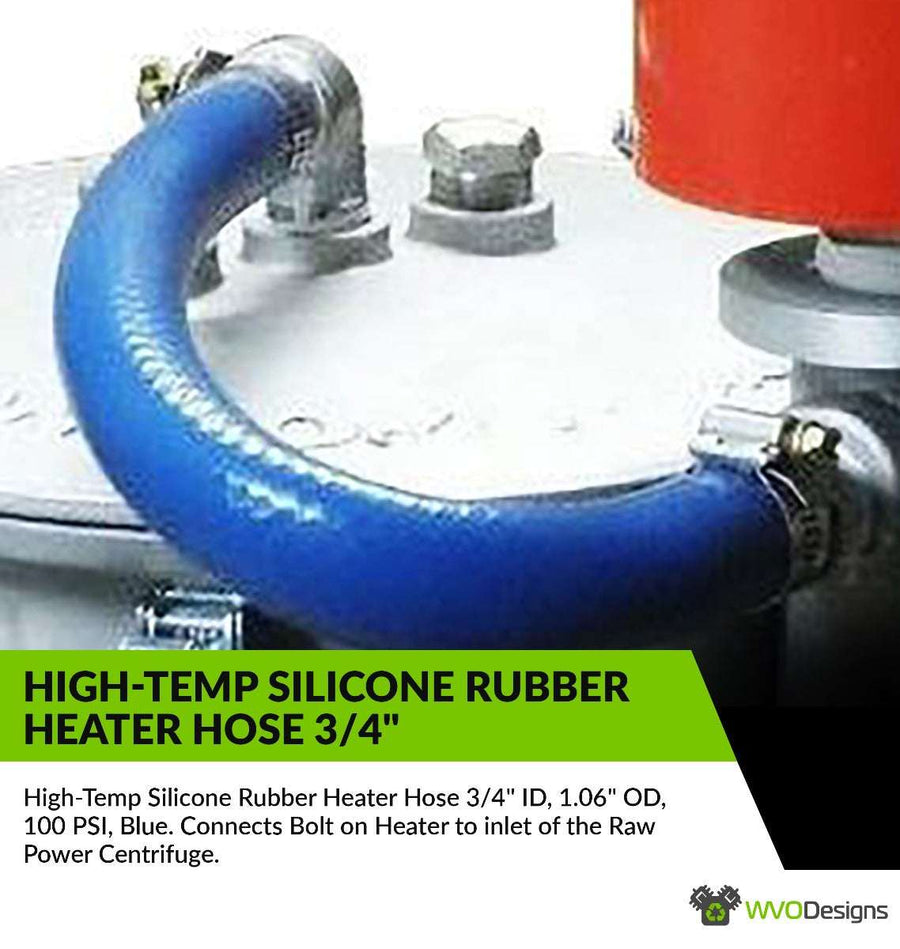 High-Temp Silicone Rubber Heater Hose 3/4" ID
