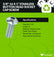 Zinc-Plated Stl Button Head Socket Cap Screw 3/8"-16 Thread, 1" Length