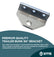 Stainless Steel Trailer Bunk 90° Bracket