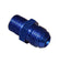 Aluminum Hose Fitting  #8 JIC to 3/8 NPT