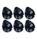 SET (6) Pins "L" Body - 5mm