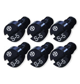 SET (6) Pins "S" Body - 5mm