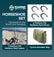 316 SS Horseshoe Set