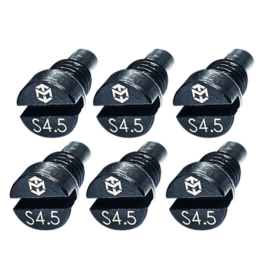 SET (6) Pins "S" Body - 4.5mm