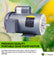 12GPM Portable Gear Pump Motor, 1hp, No switch or plug