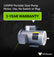 12GPM Portable Gear Pump Motor, 1hp, No switch or plug