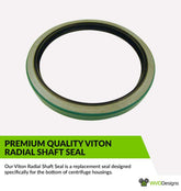 Viton Radial Shaft Seal CRWA1 - V- 5/8in Shaft