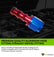 Aluminum Hose Straight Swivel Fitting #6 JIC to  3/8 Hose Barb