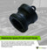 Cam Lock DP Dust Plug - 3/4"