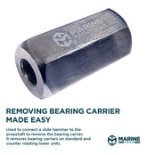 prop shaft and bearing housing remover.