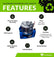 Solid Basket Centrifuge 25KG Capacity