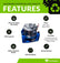Solid Basket Centrifuge 25KG Capacity