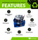 Solid Basket Centrifuge 50KG Capacity