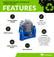 Perforated Basket Centrifuge 120KG Capacity