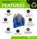 Perforated Basket Centrifuge 135KG Capacity