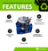 Perforated Basket Centrifuge 25KG Capacity
