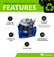 Perforated Basket Centrifuge 25KG Capacity
