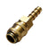 Rectus 21 series, female hose barb 9mm, brass