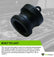 Cam Lock DP Dust Plug - 1-1/4"
