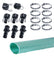 Raw Power Oil Transfer Pump - 1.25" Hose Kit