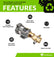 Portable Light Oil Transfer Gear Pump 12gpm 12VDC