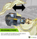 12gpm Oil Transfer Gear Pump 1.5hp motor
