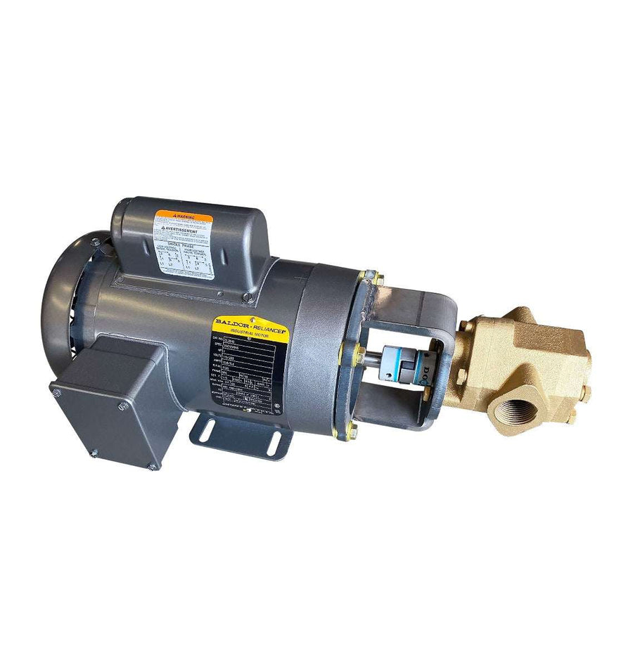 12gpm Oil Transfer Gear Pump with 1HP motor (No Switch, Plug or Handle)