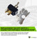 Replacement On/Off Switch + Guard for Portable Transfer Pump
