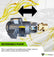 12gpm Oil Transfer Gear Pump 1hp motor 3 PHASE