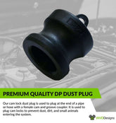 Cam Lock DP Dust Plug - 1-1/4"