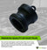 Cam Lock DP Dust Plug - 1-1/4"