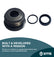 Yamaha Screw, Trim Cylinder End 61A-43821-09-00