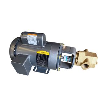 25gpm Oil Transfer Gear Pump with 1HP motor (No Switch, Plug, or Handle)