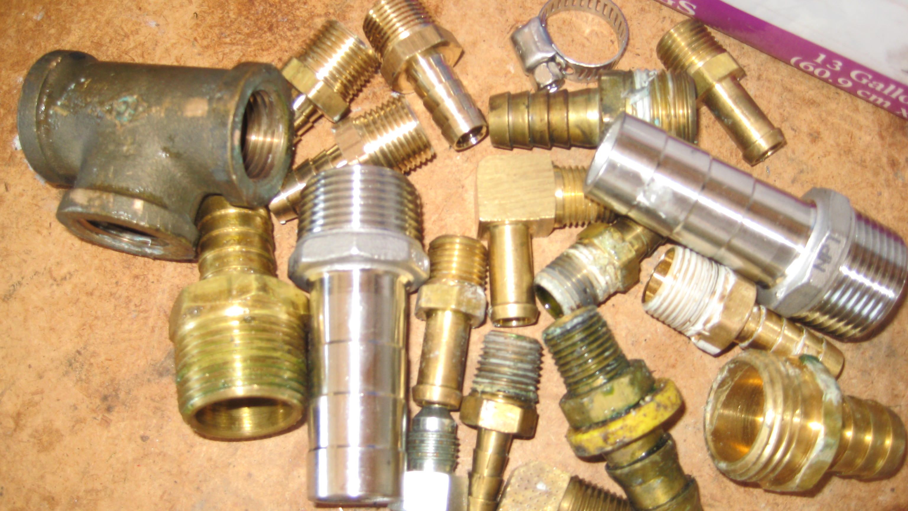 Hose fittings have me feeling like a hoser