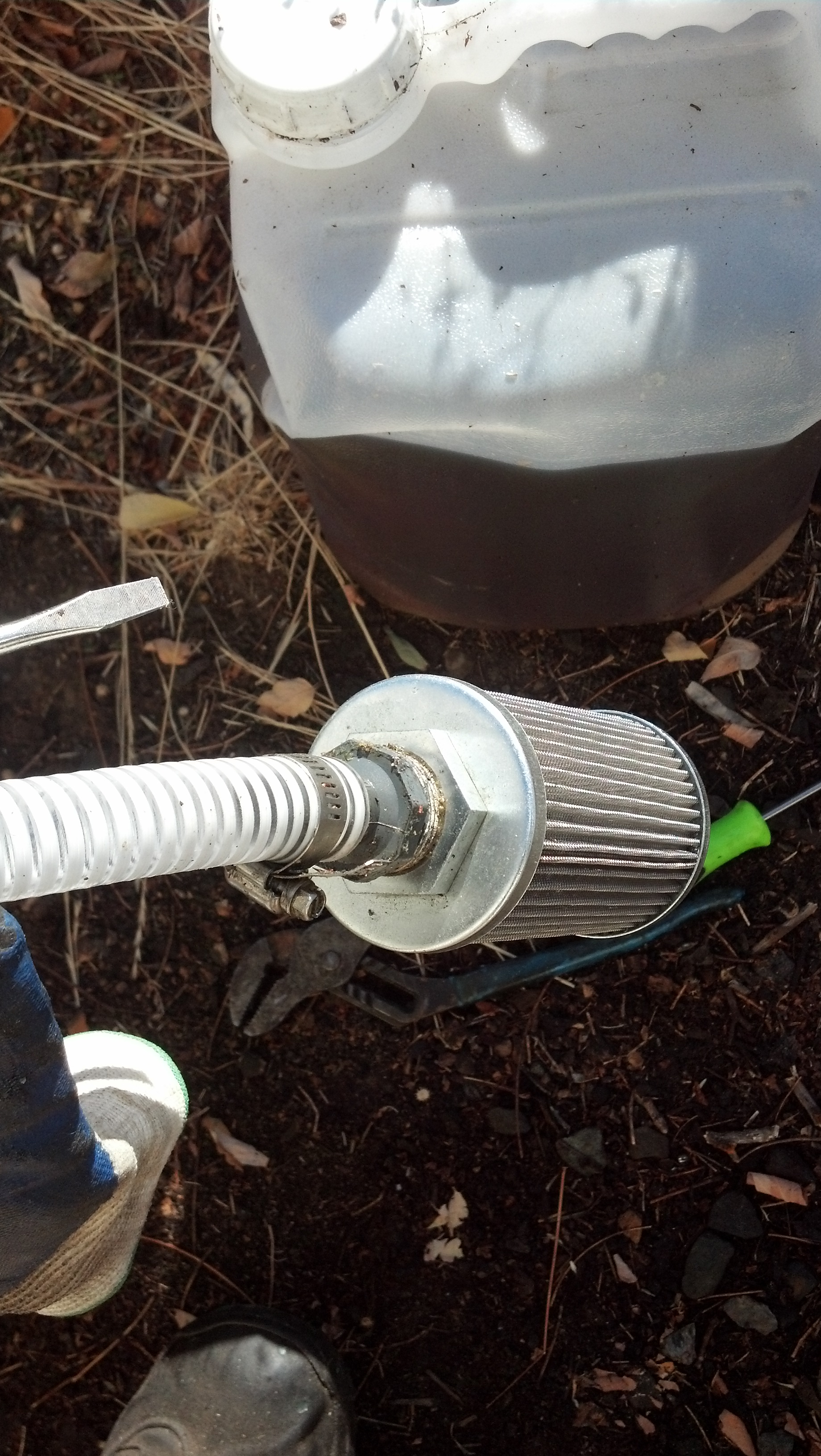 The quest for a good pump suction screen
