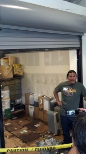 Dara with his WVO stash 329